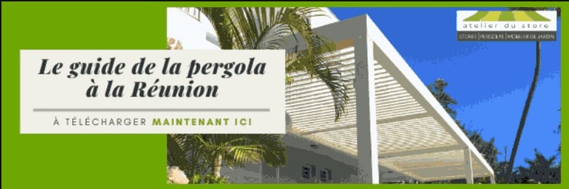 CTA Atelier du store pour le guide de la pergola