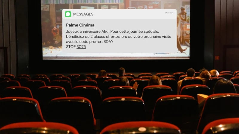 Le SMS d’anniversaire