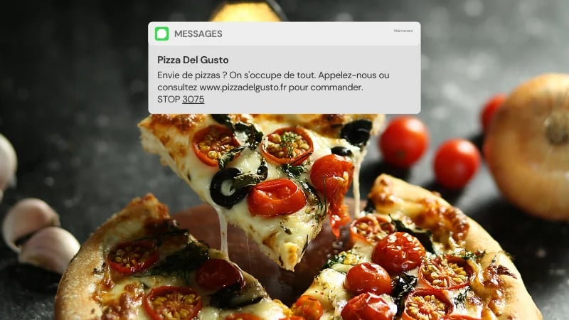Le SMS d’information
