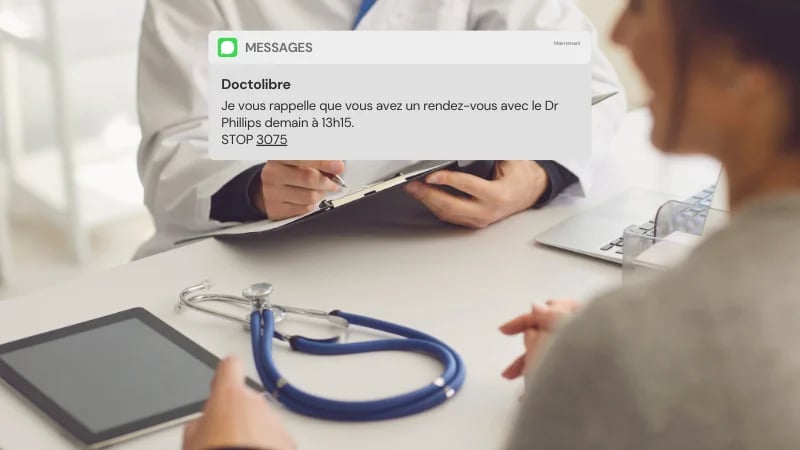 Le SMS de rappels