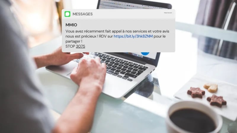 Le SMS pour solliciter un avis client
