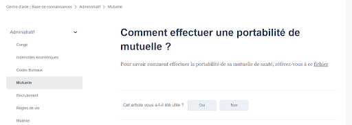 knowledge base module satisfaction Hubspot