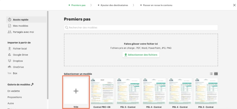 pandadoc hubspot nouveau doc