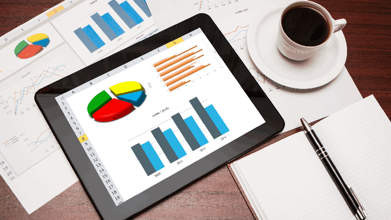 reporting commercial corps de texte