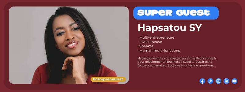 Hapsatou Sy, somedays reunion