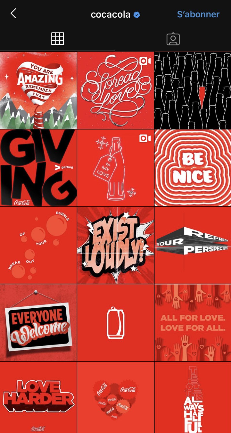 Instagram et votre entreprise , Coca (1)