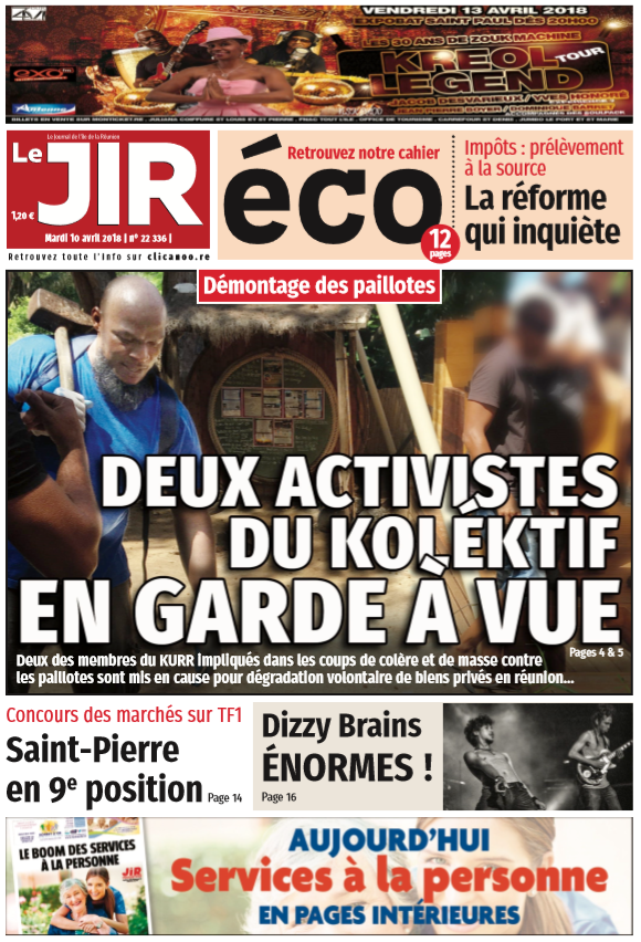 JIR 10 AVRIL 2018 JIR 10 AVRIL 2018