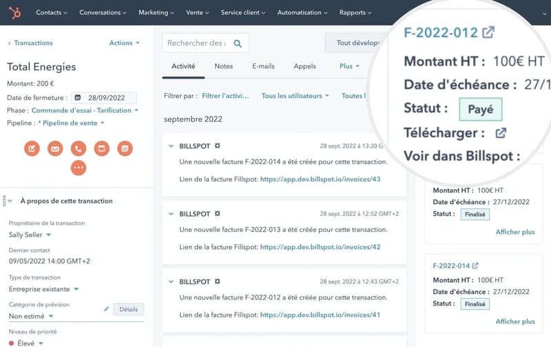 billspot hubspot