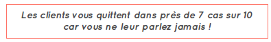 Perte clients après-vente