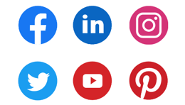 réseaux sociaux logos