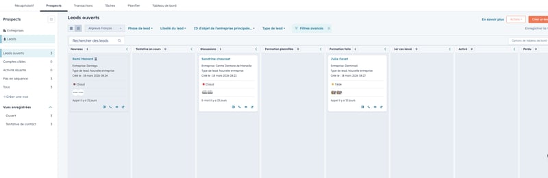 objet lead hubspot lead management