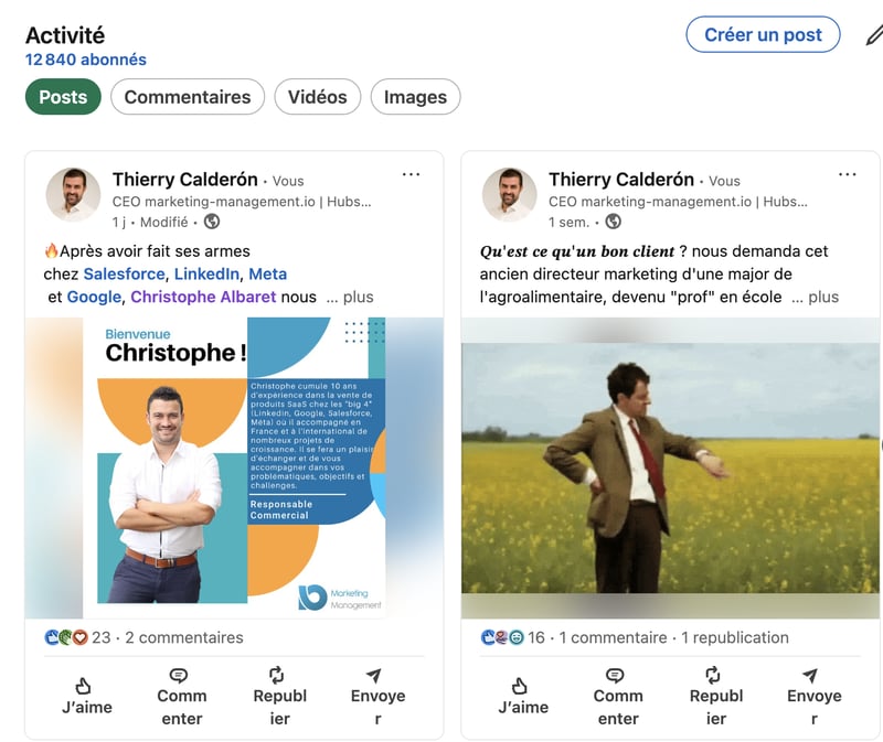 social selling linkedin