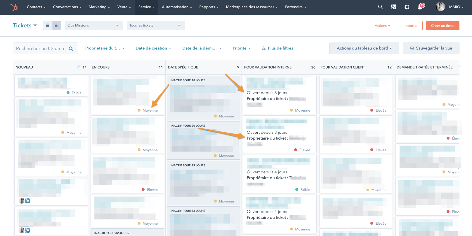 ticketing hubspot ticket interface